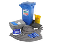 125 litres wheeled container spill kit