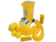 240 litres wheeled container chemical spill kit